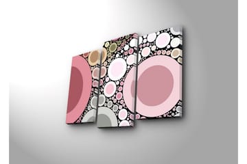 Koristeellinen Led Valaistu Canvas Taulu (3 kpl) - Sisustustuotteet - Taulu & taide - Canvas-taulu