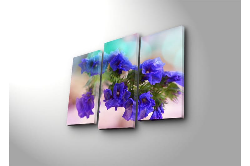 Koristeellinen Led Valaistu Canvas Taulu (3 kpl) - Sisustustuotteet - Taulu & taide - Canvas-taulu