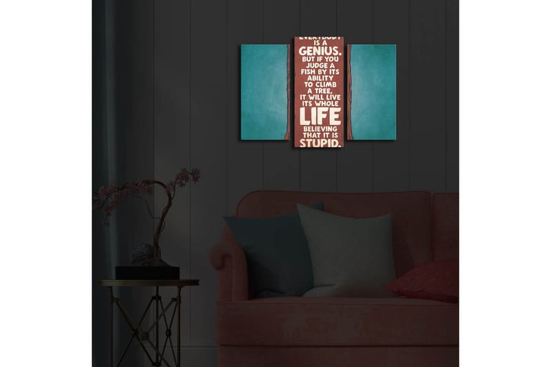 Koristeellinen Led Valaistu Canvas Taulu (3 kpl) - Sisustustuotteet - Taulu & taide - Canvas-taulu