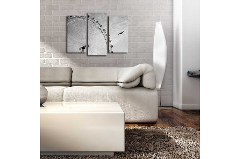 Koristeellinen Led Valaistu Canvas Taulu (3 kpl) - Sisustustuotteet - Taulu & taide - Canvas-taulu