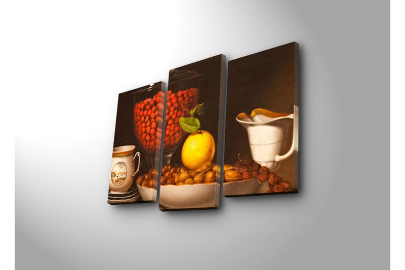 Koristeellinen Led Valaistu Canvas Taulu (3 kpl) - Sisustustuotteet - Taulu & taide - Canvas-taulu