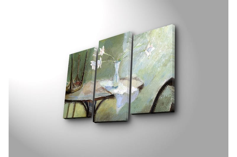 Koristeellinen Led Valaistu Canvas Taulu (3 kpl) - Sisustustuotteet - Taulu & taide - Canvas-taulu