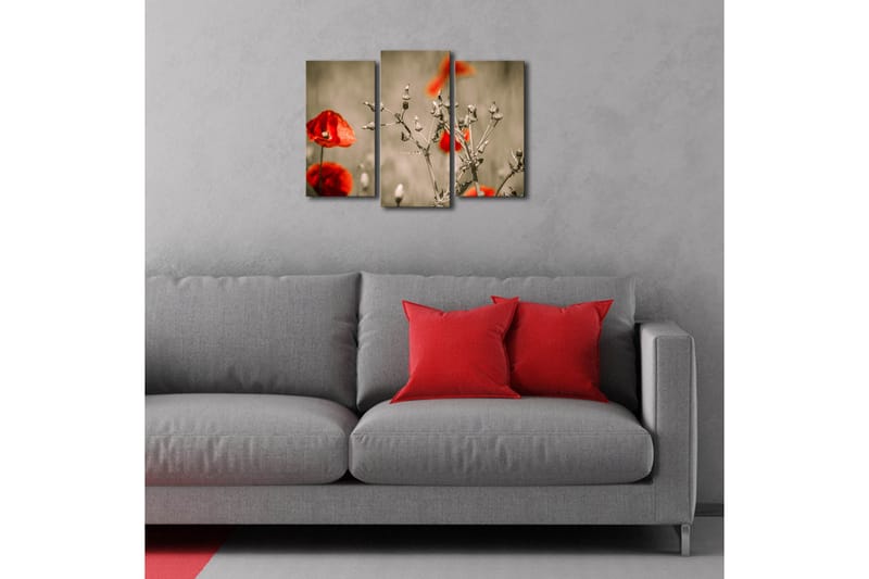 Koristeellinen Led Valaistu Canvas Taulu (3 kpl) - Sisustustuotteet - Taulu & taide - Canvas-taulu