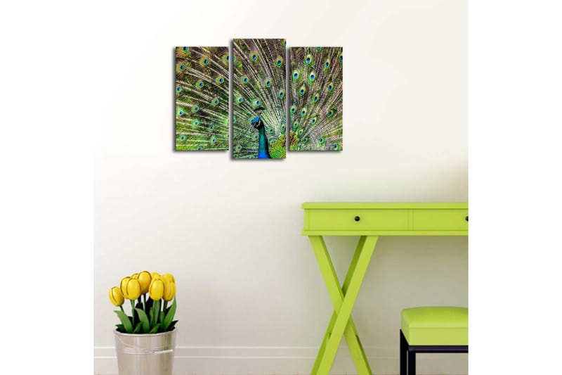 Koristeellinen Led Valaistu Canvas Taulu (3 kpl) - Sisustustuotteet - Taulu & taide - Canvas-taulu