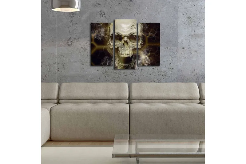 Koristeellinen Led Valaistu Canvas Taulu (3 kpl) - Sisustustuotteet - Taulu & taide - Canvas-taulu