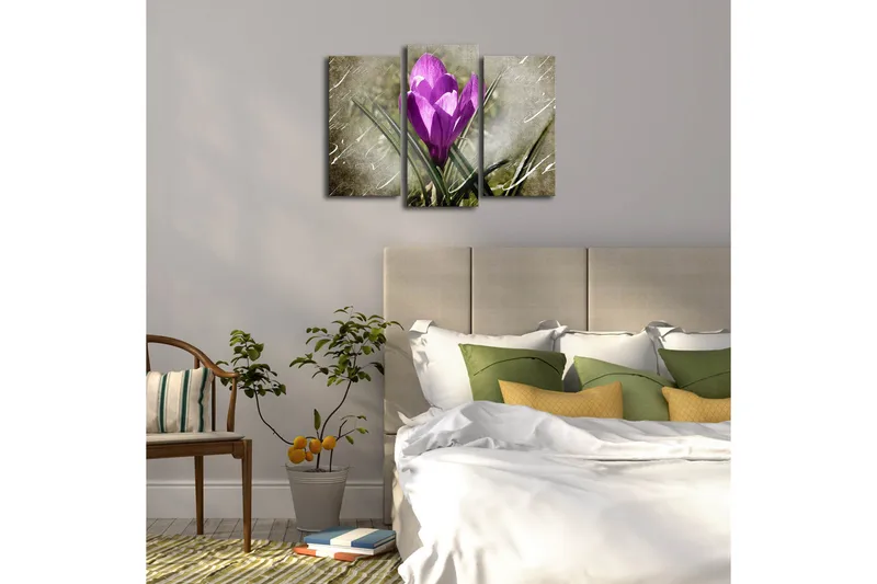 Koristeellinen Led Valaistu Canvas Taulu (3 kpl) - Sisustustuotteet - Taulu & taide - Canvas-taulu