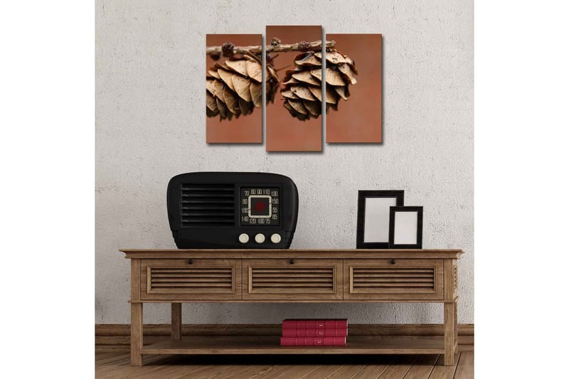 Koristeellinen Led Valaistu Canvas Taulu (3 kpl) - Sisustustuotteet - Taulu & taide - Canvas-taulu