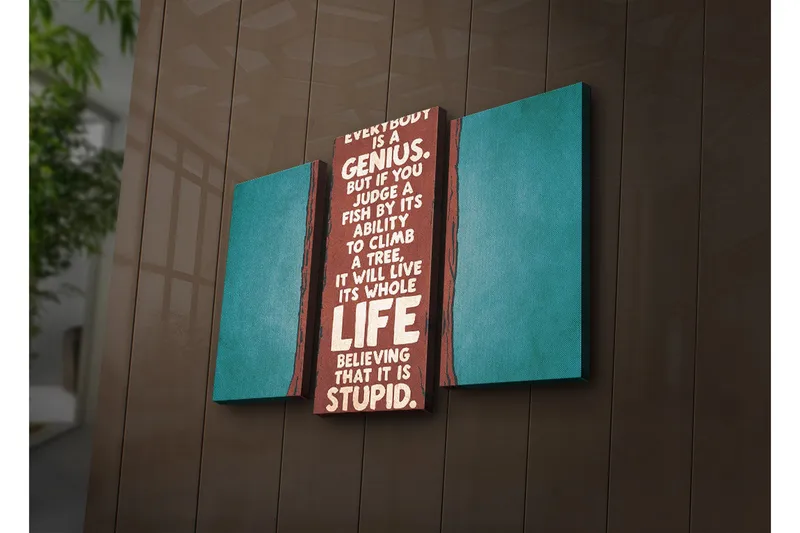 Koristeellinen Led Valaistu Canvas Taulu (3 kpl) - Sisustustuotteet - Taulu & taide - Canvas-taulu