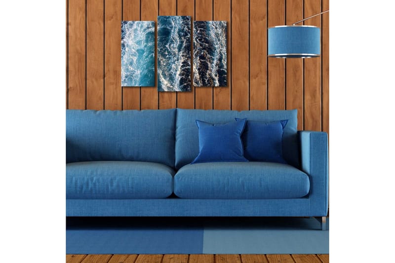Koristeellinen Led Valaistu Canvas Taulu (3 kpl) - Sisustustuotteet - Taulu & taide - Canvas-taulu