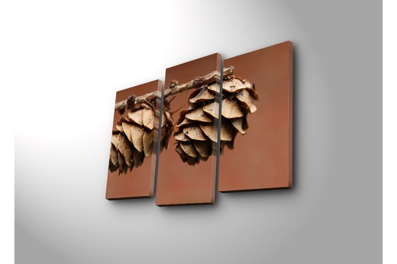 Koristeellinen Led Valaistu Canvas Taulu (3 kpl) - Sisustustuotteet - Taulu & taide - Canvas-taulu