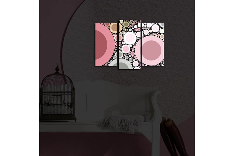 Koristeellinen Led Valaistu Canvas Taulu (3 kpl) - Sisustustuotteet - Taulu & taide - Canvas-taulu