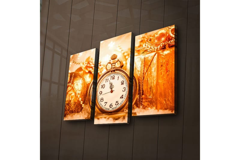 Koristeellinen Led Valaistu Canvas Taulu (3 kpl) - Sisustustuotteet - Taulu & taide - Canvas-taulu