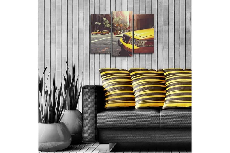 Koristeellinen Led Valaistu Canvas Taulu (3 kpl) - Sisustustuotteet - Taulu & taide - Canvas-taulu