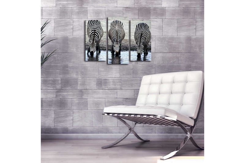 Koristeellinen Led Valaistu Canvas Taulu (3 kpl) - Sisustustuotteet - Taulu & taide - Canvas-taulu