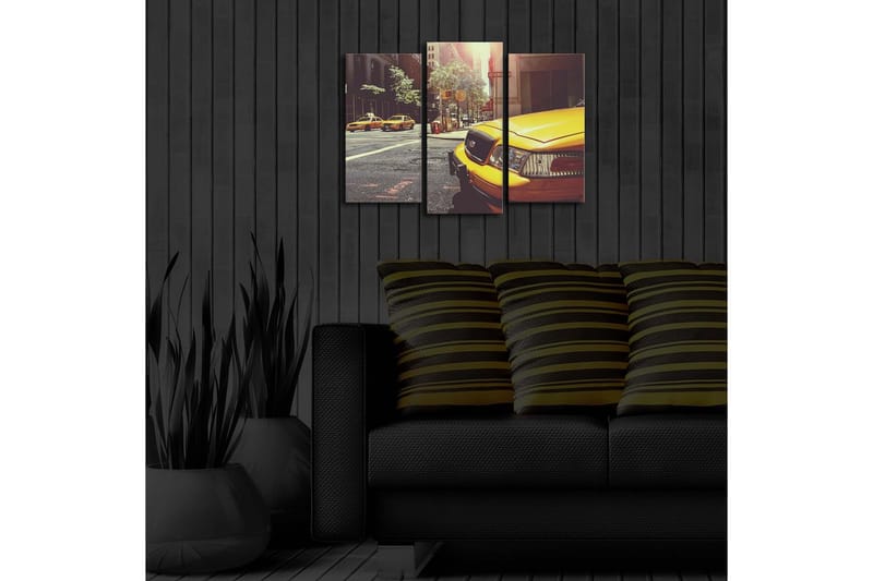 Koristeellinen Led Valaistu Canvas Taulu (3 kpl) - Sisustustuotteet - Taulu & taide - Canvas-taulu