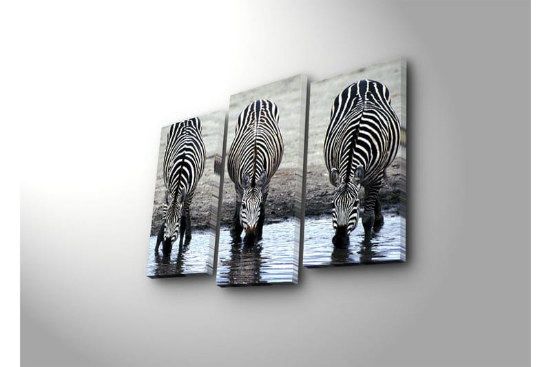 Koristeellinen Led Valaistu Canvas Taulu (3 kpl) - Sisustustuotteet - Taulu & taide - Canvas-taulu
