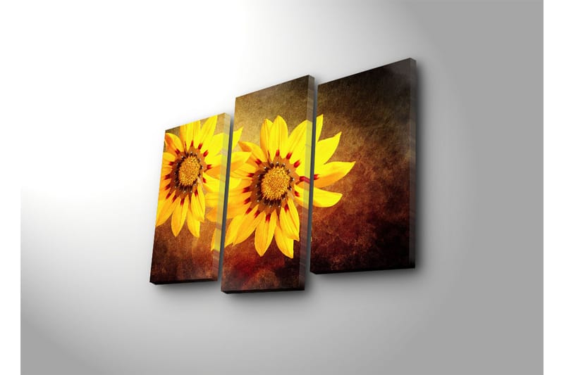 Koristeellinen Led Valaistu Canvas Taulu (3 kpl) - Sisustustuotteet - Taulu & taide - Canvas-taulu