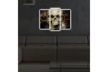 Koristeellinen Led Valaistu Canvas Taulu (3 kpl) - Sisustustuotteet - Taulu & taide - Canvas-taulu