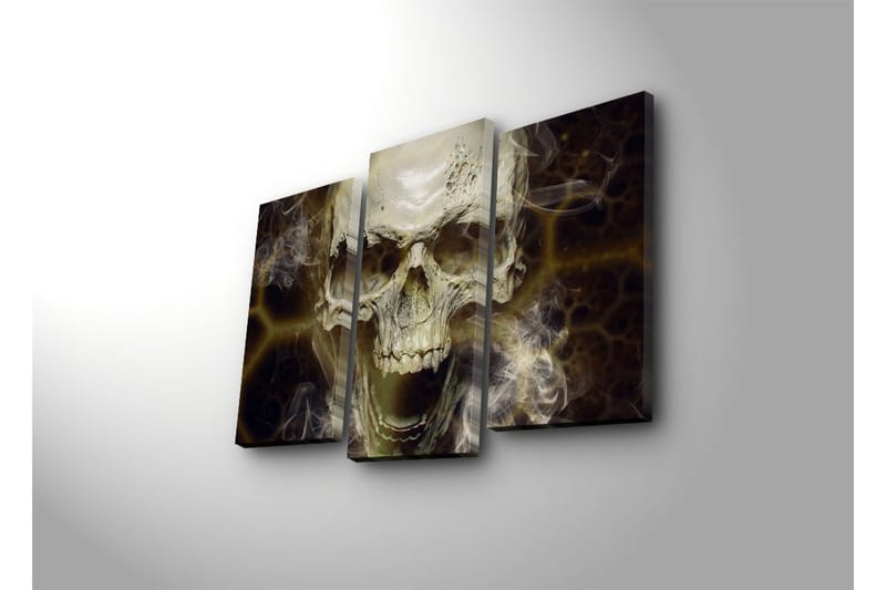 Koristeellinen Led Valaistu Canvas Taulu (3 kpl) - Sisustustuotteet - Taulu & taide - Canvas-taulu