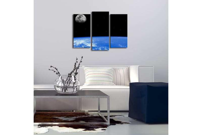 Koristeellinen Led Valaistu Canvas Taulu (3 kpl) - Sisustustuotteet - Taulu & taide - Canvas-taulu