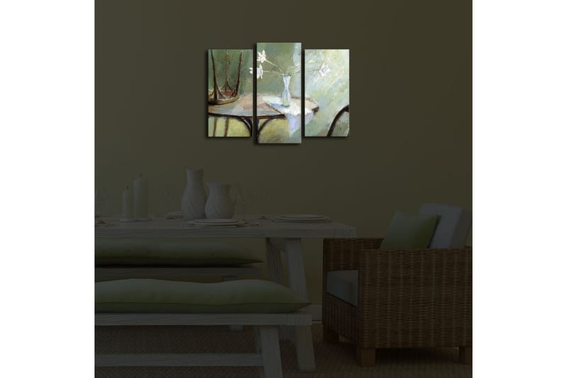 Koristeellinen Led Valaistu Canvas Taulu (3 kpl) - Sisustustuotteet - Taulu & taide - Canvas-taulu