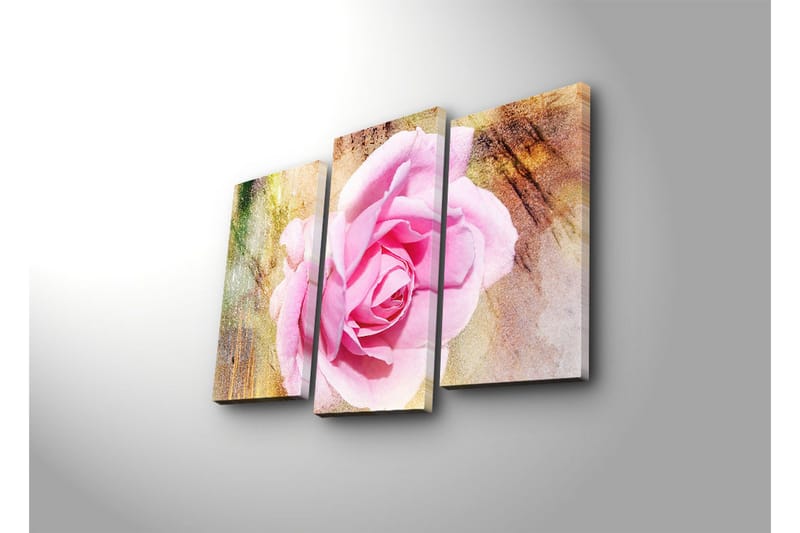 Koristeellinen Led Valaistu Canvas Taulu (3 kpl) - Sisustustuotteet - Taulu & taide - Canvas-taulu