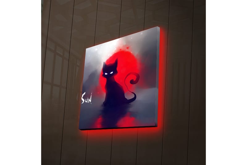 Koristeellinen Led valaistu Canvas Taulu - Sisustustuotteet - Taulu & taide - Canvas-taulu