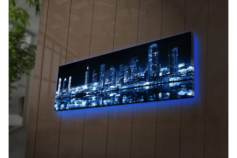 Koristeellinen Led valaistu Canvas Taulu - Sisustustuotteet - Taulu & taide - Canvas-taulu
