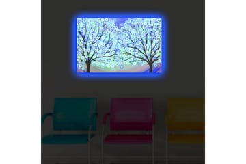 Koristeellinen Led valaistu Canvas Taulu - Sisustustuotteet - Taulu & taide - Canvas-taulu
