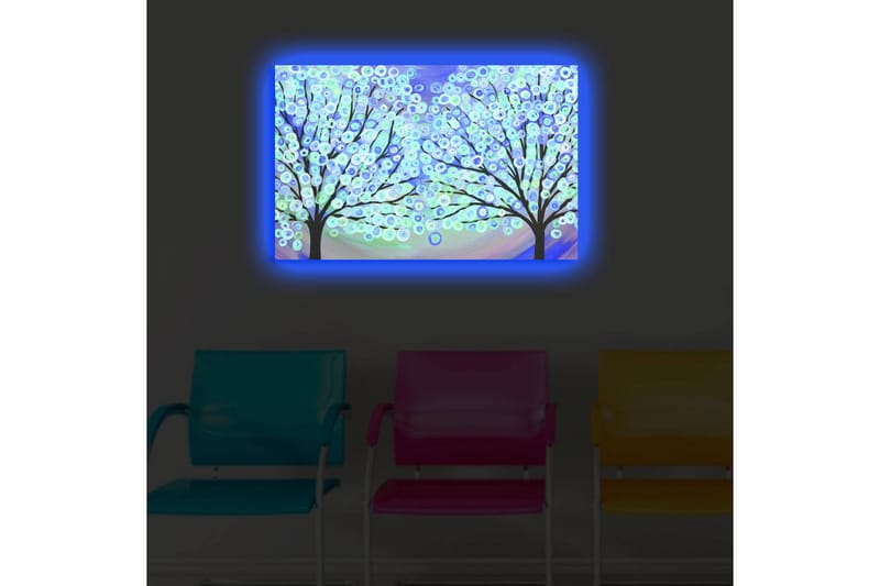 Koristeellinen Led valaistu Canvas Taulu - Sisustustuotteet - Taulu & taide - Canvas-taulu