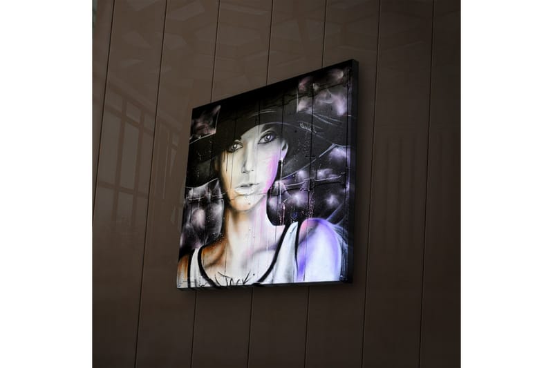 Koristeellinen Led valaistu Canvas Taulu - Sisustustuotteet - Taulu & taide - Canvas-taulu