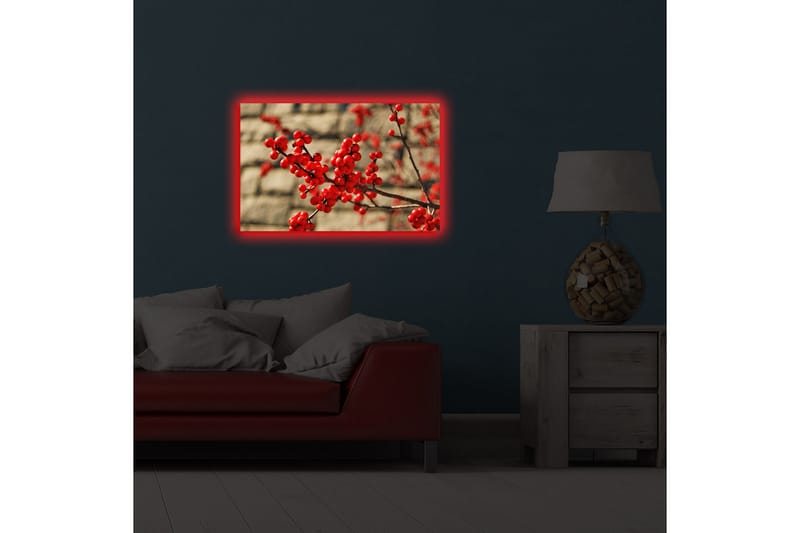 Koristeellinen Led valaistu Canvas Taulu - Sisustustuotteet - Taulu & taide - Canvas-taulu