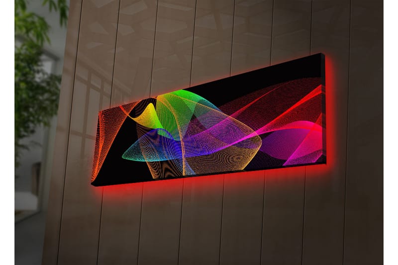 Koristeellinen Led valaistu Canvas Taulu - Sisustustuotteet - Taulu & taide - Canvas-taulu