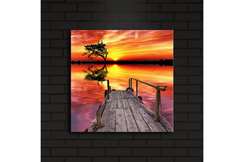 Koristeellinen Led valaistu Canvas Taulu - Sisustustuotteet - Taulu & taide - Canvas-taulu