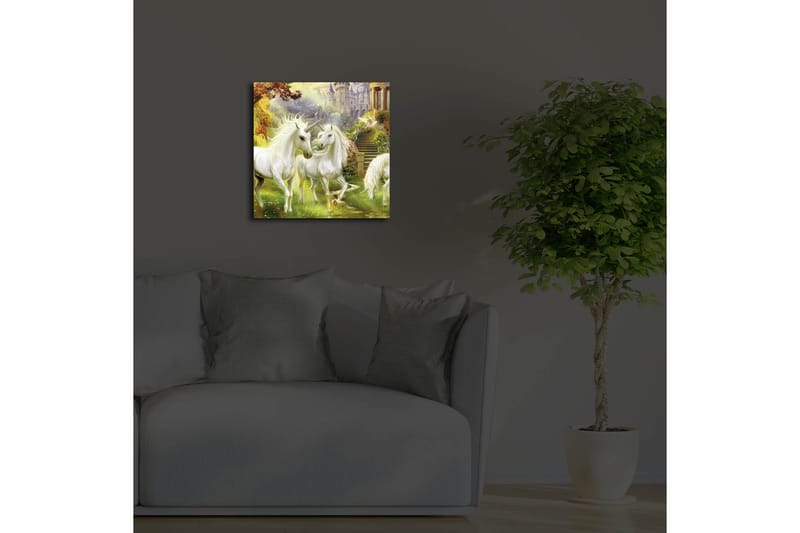 Koristeellinen Led valaistu Canvas Taulu - Sisustustuotteet - Taulu & taide - Canvas-taulu
