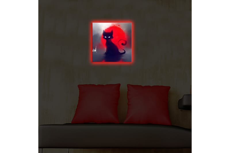 Koristeellinen Led valaistu Canvas Taulu - Sisustustuotteet - Taulu & taide - Canvas-taulu