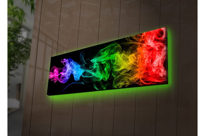 Koristeellinen Led valaistu Canvas Taulu - Sisustustuotteet - Taulu & taide - Canvas-taulu