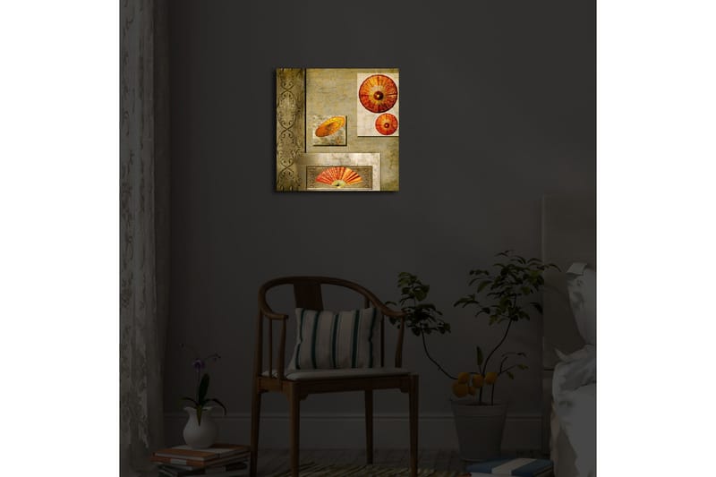 Koristeellinen Led valaistu Canvas Taulu - Sisustustuotteet - Taulu & taide - Canvas-taulu