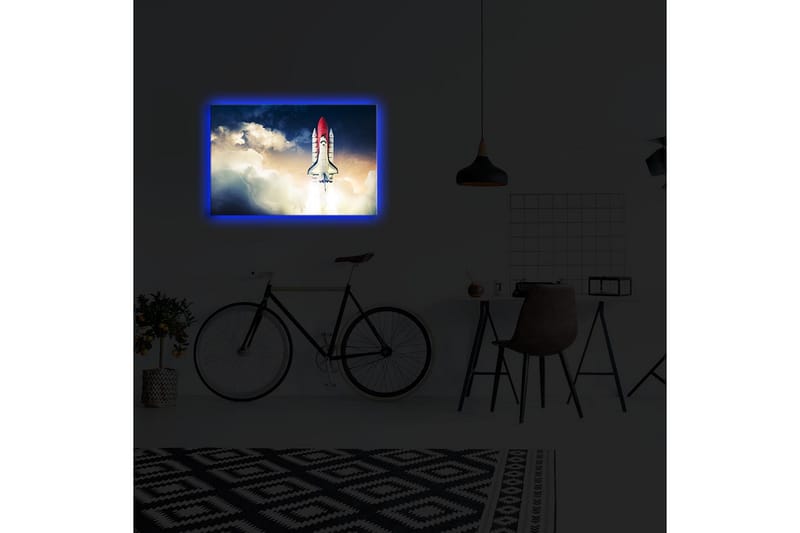 Koristeellinen Led valaistu Canvas Taulu - Sisustustuotteet - Taulu & taide - Canvas-taulu