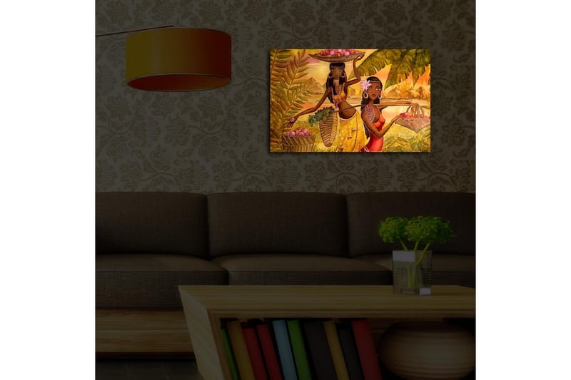 Koristeellinen Led valaistu Canvas Taulu - Sisustustuotteet - Taulu & taide - Canvas-taulu