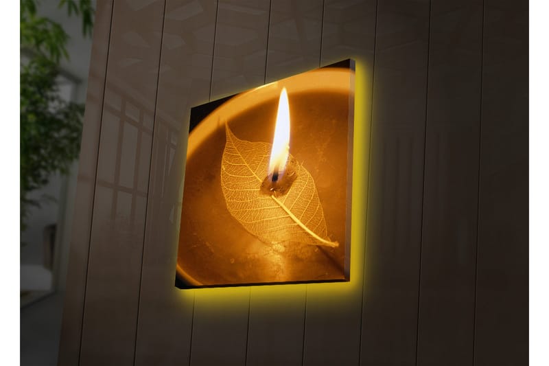 Koristeellinen Led valaistu Canvas Taulu - Sisustustuotteet - Taulu & taide - Canvas-taulu