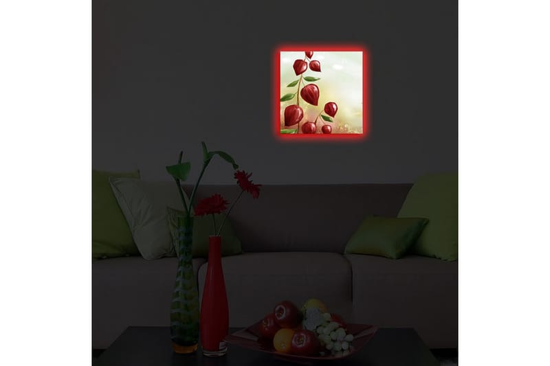Koristeellinen Led valaistu Canvas Taulu - Sisustustuotteet - Taulu & taide - Canvas-taulu
