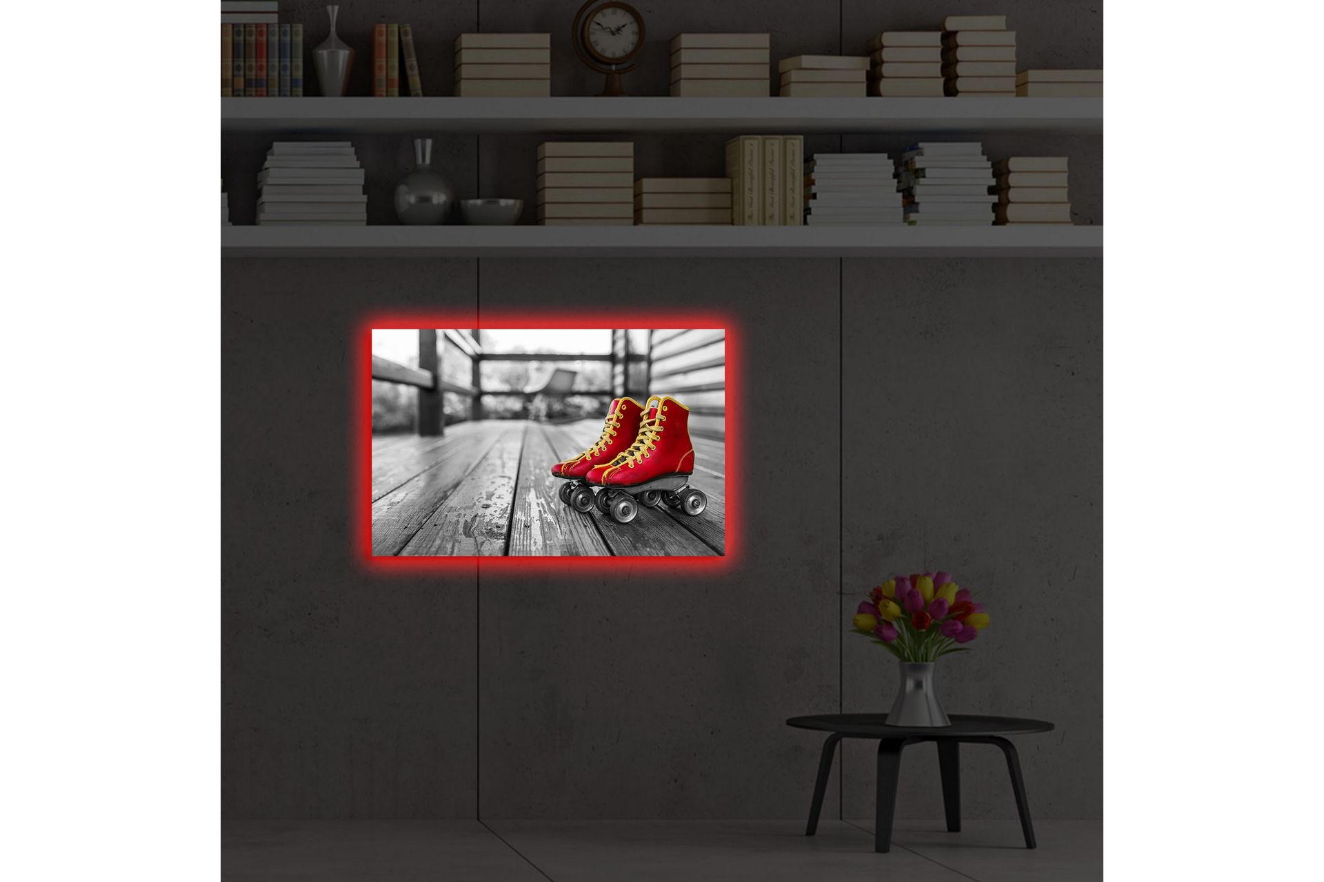 Koristeellinen Led valaistu Canvas Taulu - Sisustustuotteet - Taulu & taide - Canvas-taulu