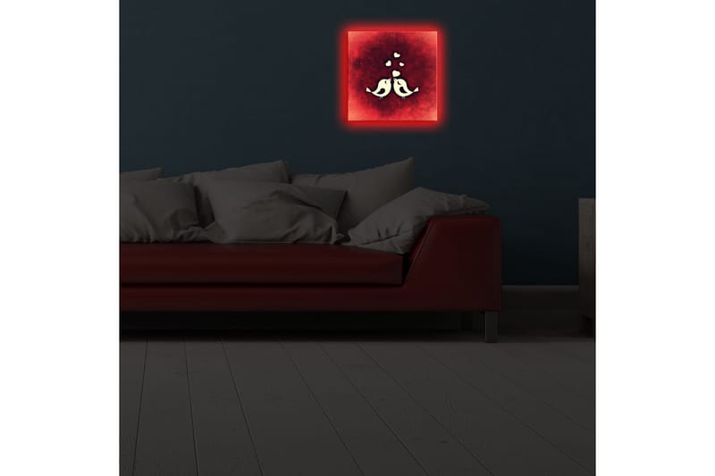 Koristeellinen Led valaistu Canvas Taulu - Sisustustuotteet - Taulu & taide - Canvas-taulu