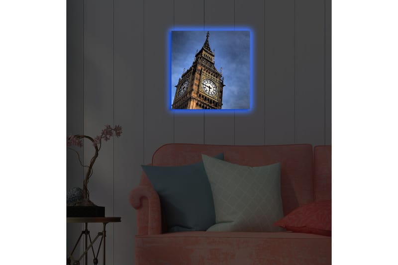 Koristeellinen Led valaistu Canvas Taulu - Sisustustuotteet - Taulu & taide - Canvas-taulu