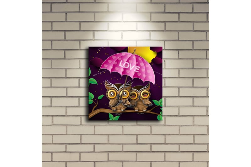 Koristeellinen Led valaistu Canvas Taulu - Sisustustuotteet - Taulu & taide - Canvas-taulu