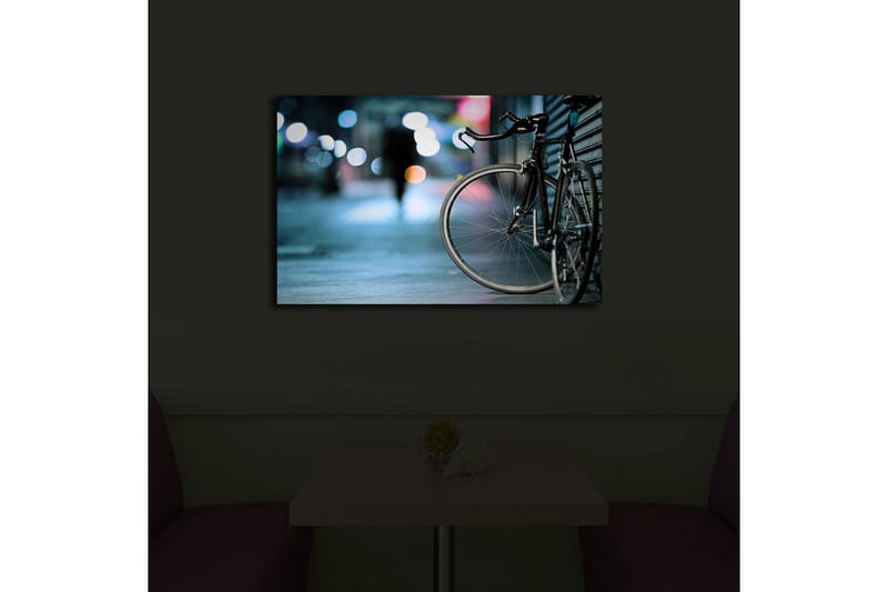 Koristeellinen Led valaistu Canvas Taulu - Sisustustuotteet - Taulu & taide - Canvas-taulu