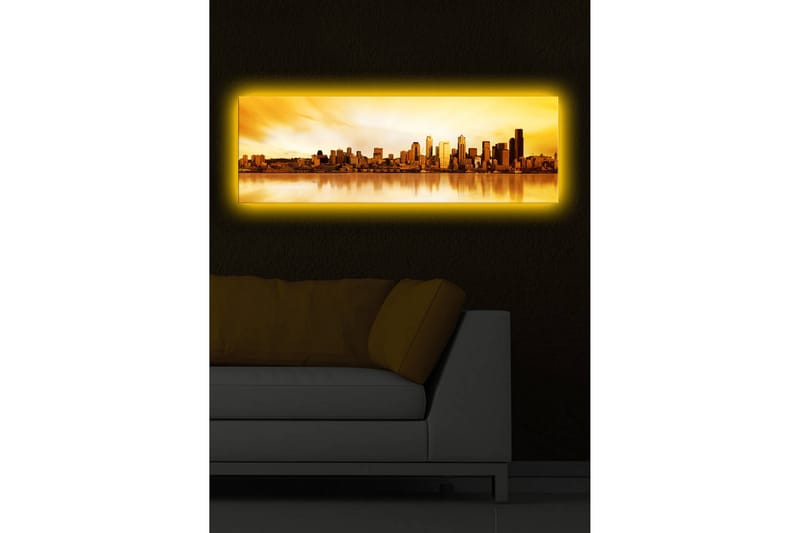 Koristeellinen Led valaistu Canvas Taulu - Sisustustuotteet - Taulu & taide - Canvas-taulu
