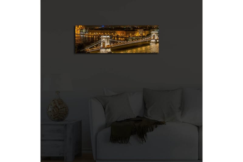 Koristeellinen Led valaistu Canvas Taulu - Sisustustuotteet - Taulu & taide - Canvas-taulu