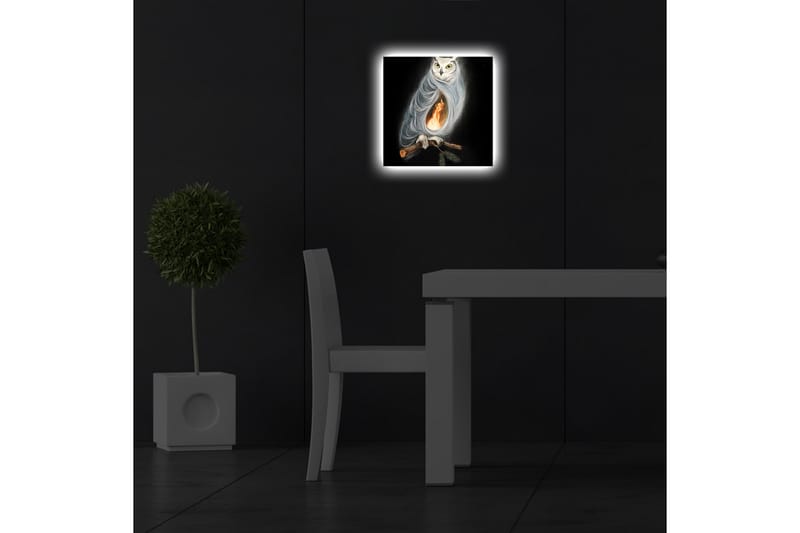 Koristeellinen Led valaistu Canvas Taulu - Sisustustuotteet - Taulu & taide - Canvas-taulu
